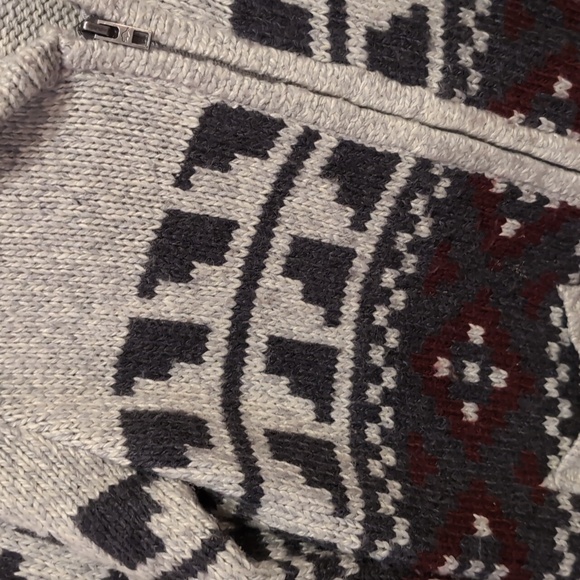 Roots shawl collar full zip sweater - Picture 2 of 6